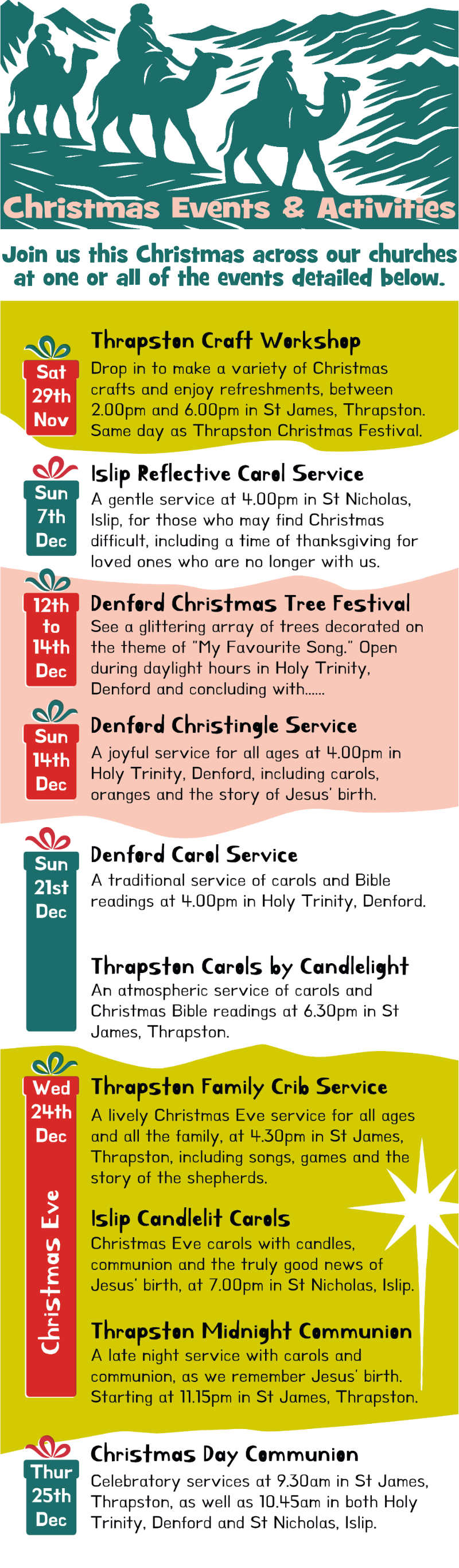 25 flyer dates webpage